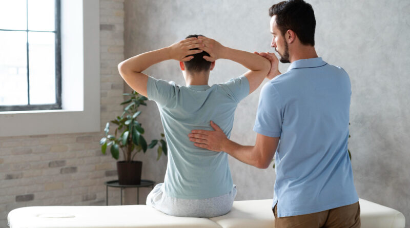 therapy for back pain by a therapist